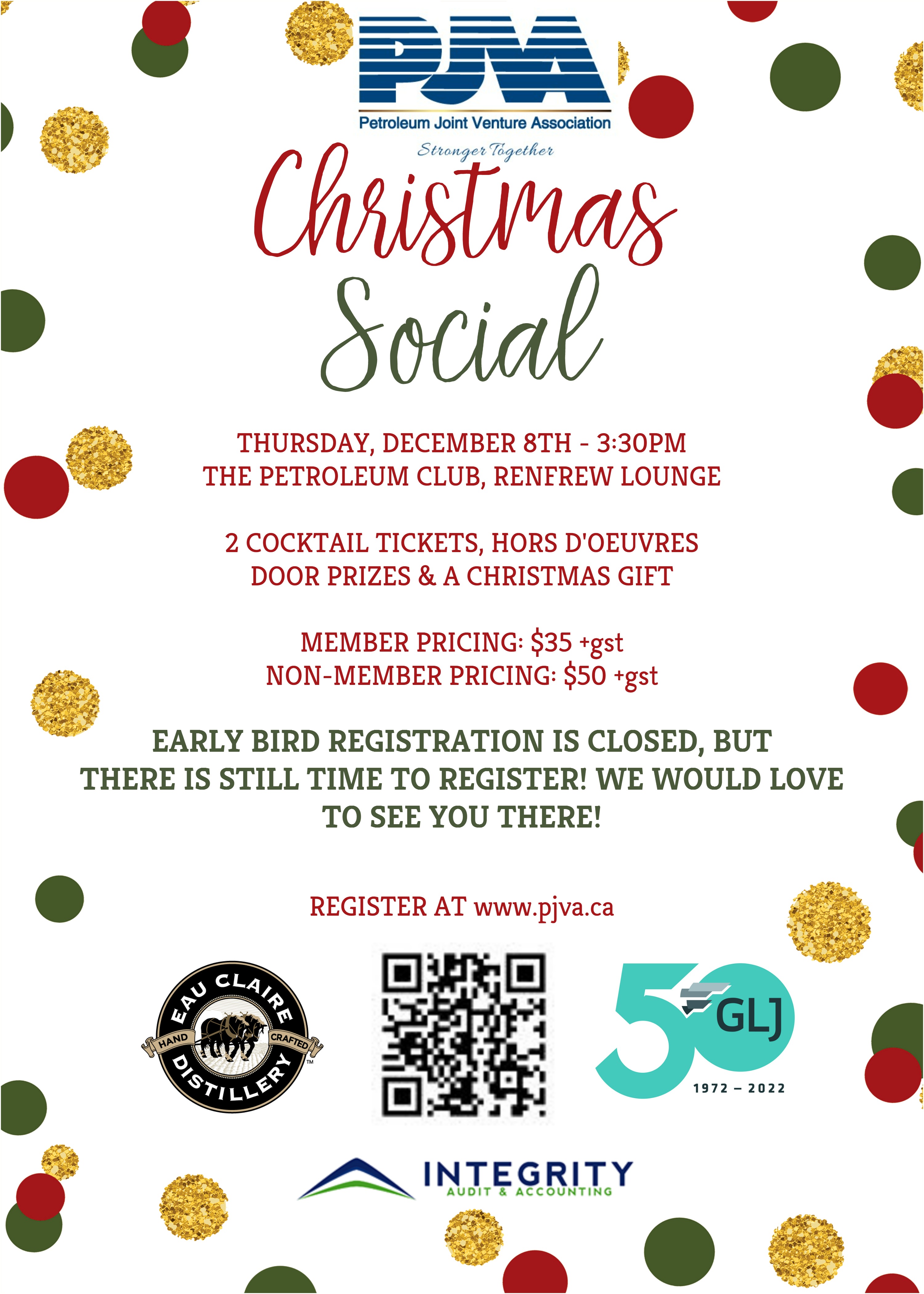 2022 Christmas Social Invitation Image